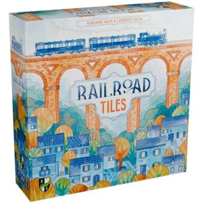 Juego de mesa Railroad Tiles Asmodee Horrible Guild 1-4 jugadores Juego de mesa Railroad Tiles Asmodee Horrible Guild 1-4 jugadores