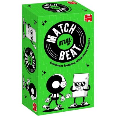 diset Juego de Mesa Match My Beat Jumbo 400 Cartas 4 Playlists 200 Canciones diset Juego de Mesa Match My Beat Jumbo 400 Cartas 4 Playlists 200 Canciones