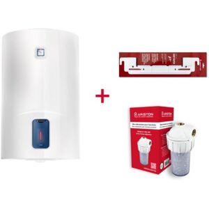 Termo eléctrico Ariston Lydos R 80L 1500W vertical Kit polifosfatos + soporte Instafix Termo eléctrico Ariston Lydos R 80L 1500W vertical Kit polifosfatos + soporte Instafix