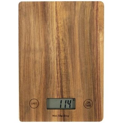 Balanza De Cocina Digital Livoo Dom492 Con Plataforma De Madera De Acacia, 5 Kg Y Precisión 1 G, Función Tare, Pantalla Lcd Y Botones Táctiles, Apagado Automático (incluye 2 Pilas Aaa) Balanza De Cocina Digital Livoo Dom492 Con Plataforma De Madera De Acacia, 5 Kg Y Precisión 1 G, Función Tare, Pantalla Lcd Y Botones Táctiles, Apagado Automático (incluye 2 Pilas Aaa)