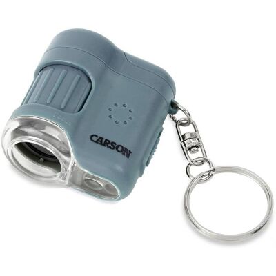Microscopio Digital Carson MICROMINI 20X Azul/Plata 20x LED Batería Microscopio Digital Carson MICROMINI 20X Azul/Plata 20x LED Batería