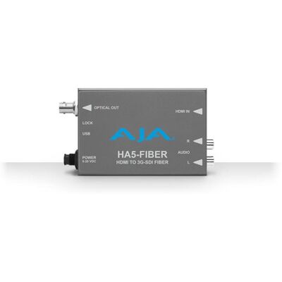 Convertidor de vídeo AJA HA5-Fiber Activo HDMI 1920x1080 Convertidor de vídeo AJA HA5-Fiber Activo HDMI 1920x1080