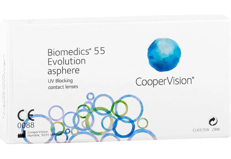 Biomedics 55 Evolution - 3 lentillas - CooperVision
