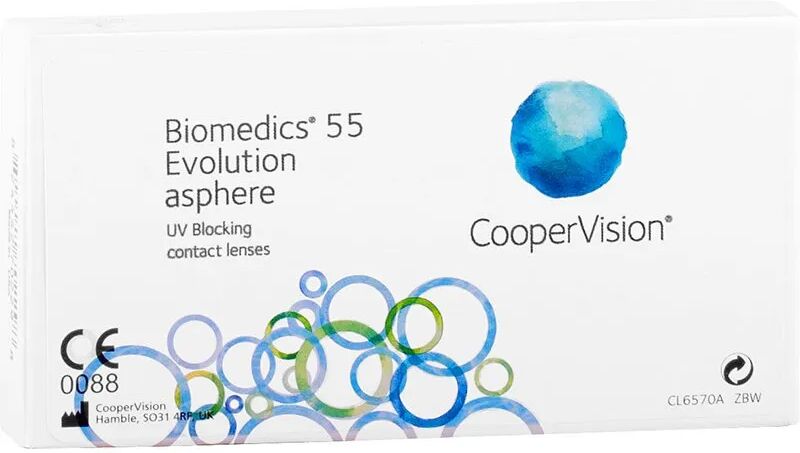 Biomedics 55 Evolution - 3 lentillas - CooperVision Biomedics 55 Evolution - 3 lentillas - CooperVision
