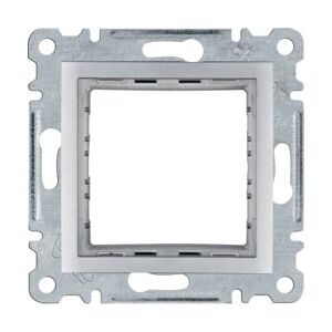 Hager Adaptador 45x45  Lumina Intense Wl2512 Color Plata