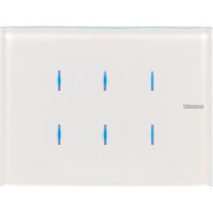 Bticino Comando Tactil 6 Funciones  Axolute Hd4657m3 Para Instalaciones Myhome_up Blanco