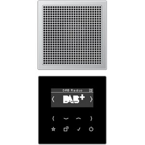 Jung Kit Mono Smart Radio Dab+  Dabal1 Serie Ls990 Aluminio