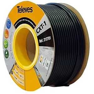 Televes Cable Antena  212701  Cxt1 Pvc Negro (Por Metros)