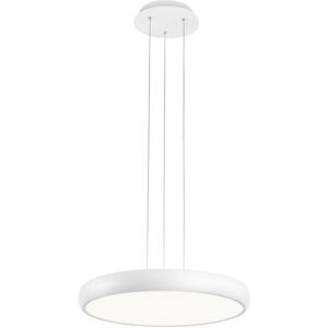 Nova Luce Luminaria Led Colgante Suspension  Gap 8100987 Blanco