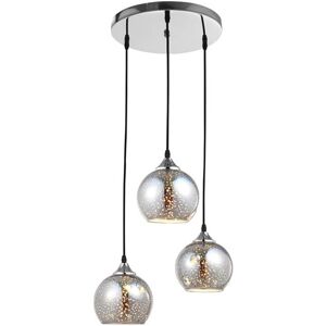 Nova Luce Luminaria Colgante Suspension  Bennett 9332902 Cromo