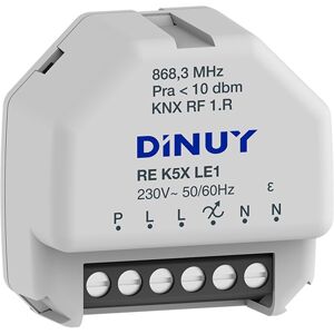 Dinuy Actuador De Regulacion Knx-Rf Rlc Led 1 Canal  Re K5x Le1