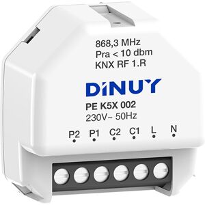 Dinuy Actuador De Conmutacion/persianas Knx-Rf 2 Canales  Pe K5x 002