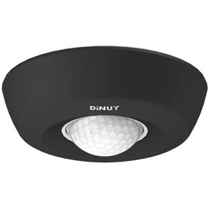 Dinuy Detector De Movimiento 360º De Techo  Dm Tec 01n Negro