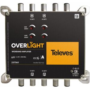 Televes Amplificador Wideband Overlight 13db 250...2400mhz  237561