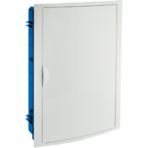 Solera Caja Distribucion Empotrar 30+4 Elementos  Arelos Blue 5430hgw Puerta Blanca