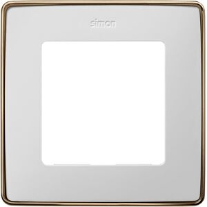 Simon Marco 1 Elemento  82 Detail Select 8201610-291 Blanco Base Cobre