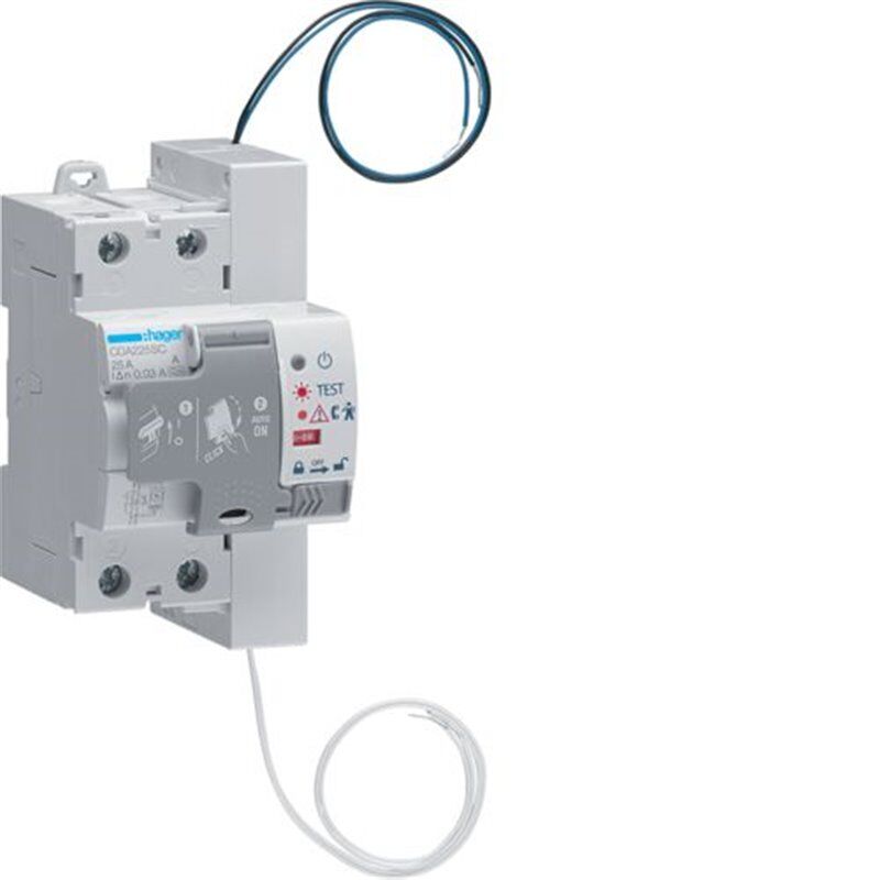 Hager Interruptor Diferencial Rearmable Cda240sc 2x40a 30ma