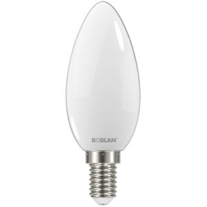 Roblan Bombilla Vela Cristal Led E-14 4w 35mm  Frostc305fe14 4.000 K