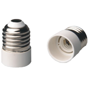 Solera Adaptador Portalampara De E27 A E14 Color Blanco  Ad27-14