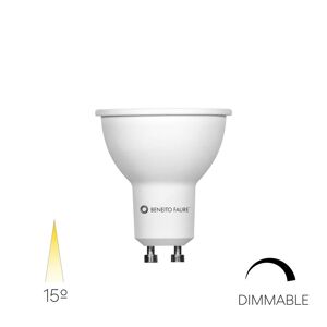 Beneito Faure Bombilla Led Narrow Dimmable Gu10 7w 3000k  4671