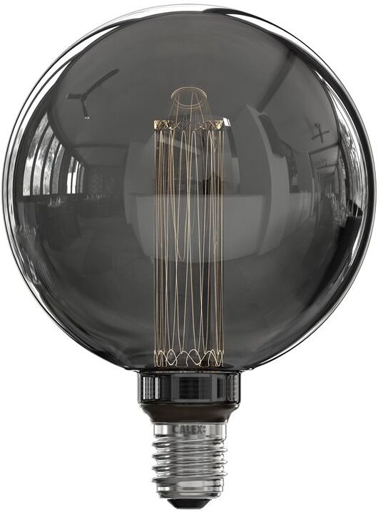 Calex Bombilla Led Regulable Decorativa  473890 E27 Globe G125 3.5w 2k Titanium