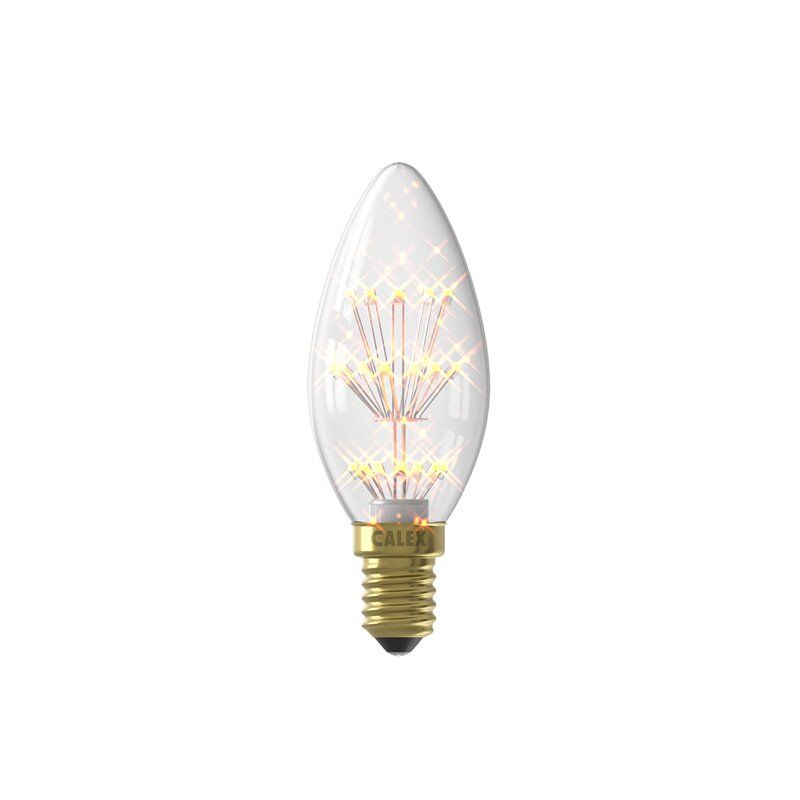 Calex Bombilla Led Decorativa  1301004500 E14 Vela B35 1w 1800k Perla