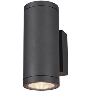 Slv Luminaria Led Superficie Pared  Enola Round Up/down L 1003441 Antracita