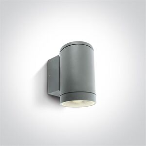 One Light Aplique Exterior Pared  67400d/g Gris Ip65