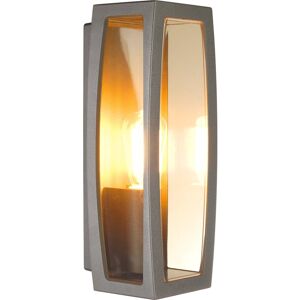 Slv Luminaria Superficie Pared  Meridian Box 2 Wl 230655 Antracita