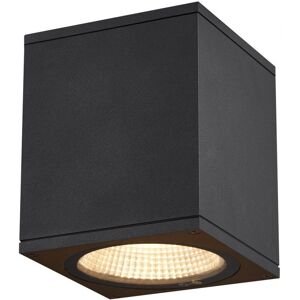 Slv Luminaria Led Techo Exterior  Enola Square M 1003421 Antracita