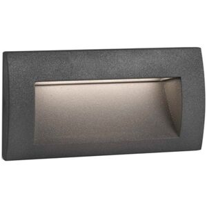 Faro Bañador Led Pared Exterior  Barcelona 70147 Sedna Rct Gris Oscuro