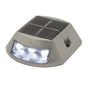 Cristher Superficie Solar Inti 3+3 Led Blanco Fijo  152d-L02x1k-03 Gris