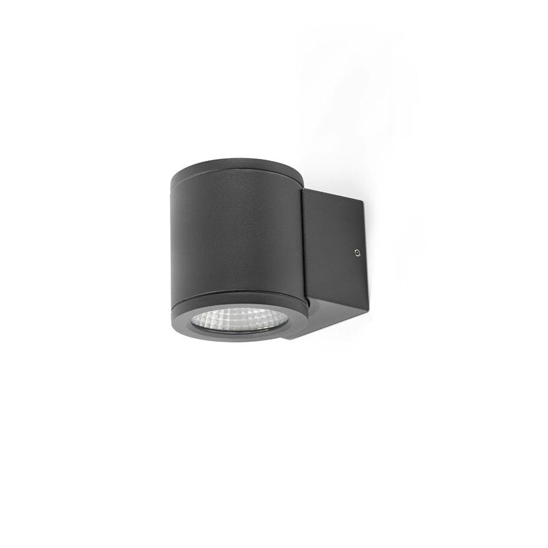 Faro Aplique Led Exterior  Barcelona 71915 Tond1l Gris 2.7k