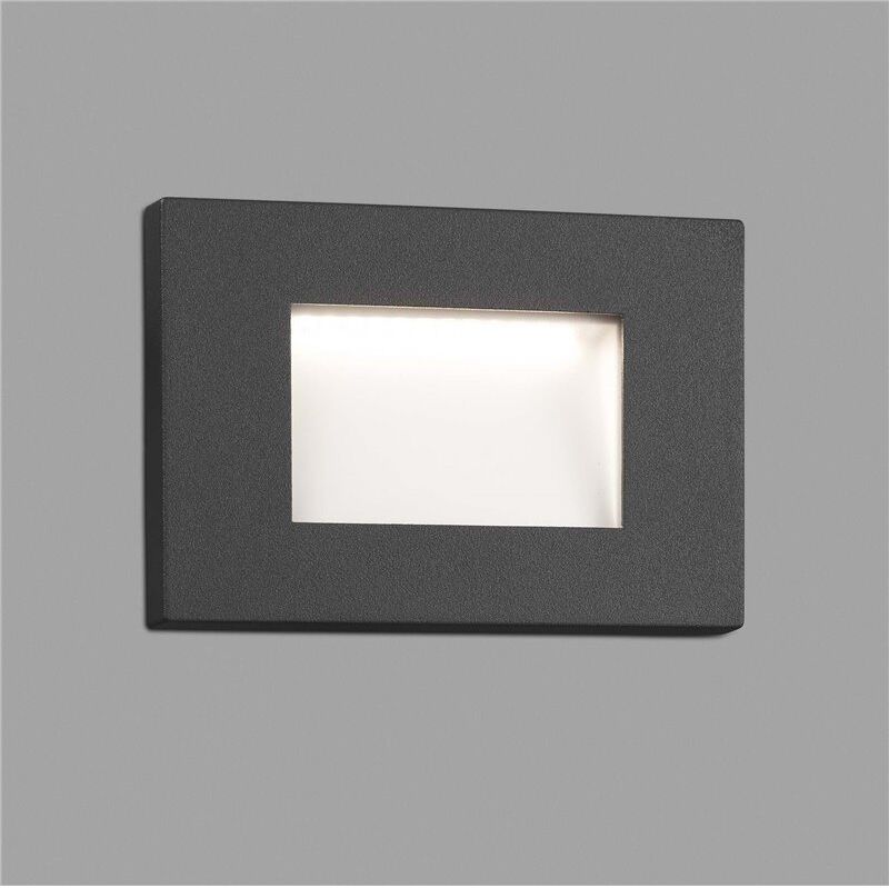 Faro Bañador Led Pared Exterior  Barcelona 70162 Spark Gris Oscuro