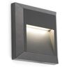 Faro Aplique Led Superficie  Barcelona 70655 Grant-C Gris Oscuro