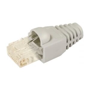 Televes Conector Rj45 Macho + Protector Gris Utp Cat 6 Para Cables De Datos -  209962