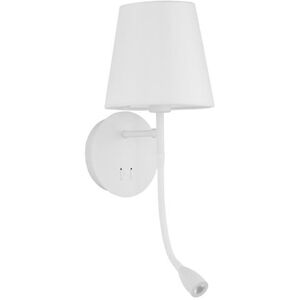 Nova Luce Luminaria Led Cabecero Cama  Nia 9182371 Blanco