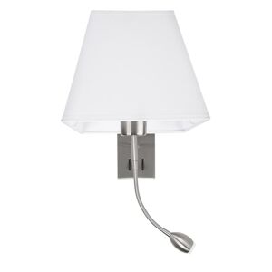 Nova Luce Luminaria Led Cabecero Cama  Valencia 8127402 Cromo