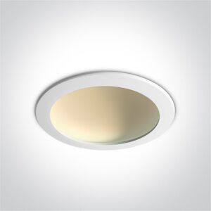 One Light Empotrable De Techo Luz Indirecta  10122fd/w/w Blanco 22w 3000k