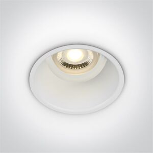 One Light Empotrable De Techo  10105tg/w Blanco Ip20