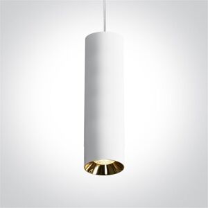 One Light Lampara Colgante Techo  63105ma/w Blanco Ip20