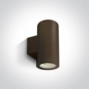 One Light Aplique Exterior Pared  67400b/br Marron Ip54