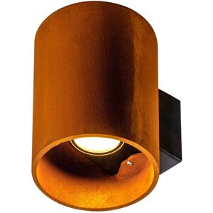 Slv Aplique Led Pared 14w  Rusty Redonda Up/down 1004651 Oxido