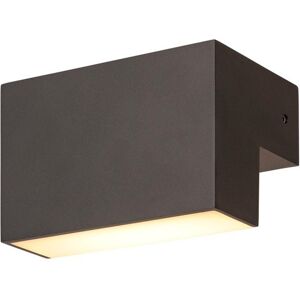 Slv Luminaria Led Superficie Pared  L-Line Out Wl 1003539 Antracita