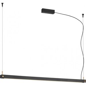 Slv Luminaria Led Colgante  Noya Pd Phase 1003530 Negro