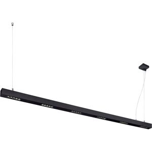 Slv Luminaria Led Colgante  Q-Line Pd 2m Phase 1000936 Negro 4000k