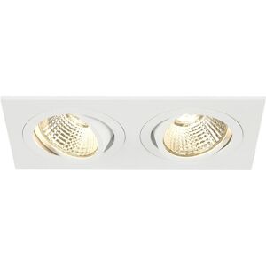 Slv Empotrable Led Cuadrado De Techo  New Tria 155 Dl 113921 Blanco 3000k