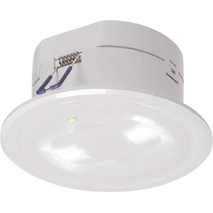 Slv Empotrable Led Emergencia De Techo  P-Light 240006 Blanco 6000k