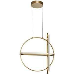 Nova Luce Luminaria Led Colgante Suspension  Arte 9114862 Oro