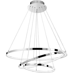 Nova Luce Lampara Led Colgante Suspension  Aria 17222004 Cromo